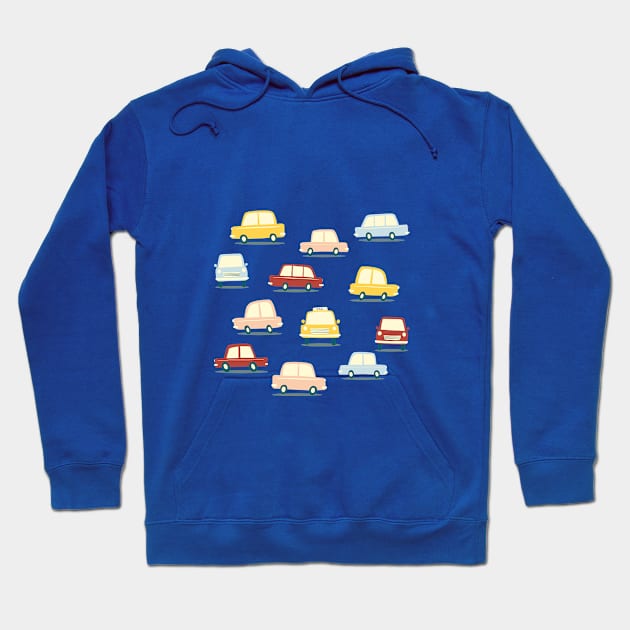 Vintage Cars Hoodie by NicSquirrell